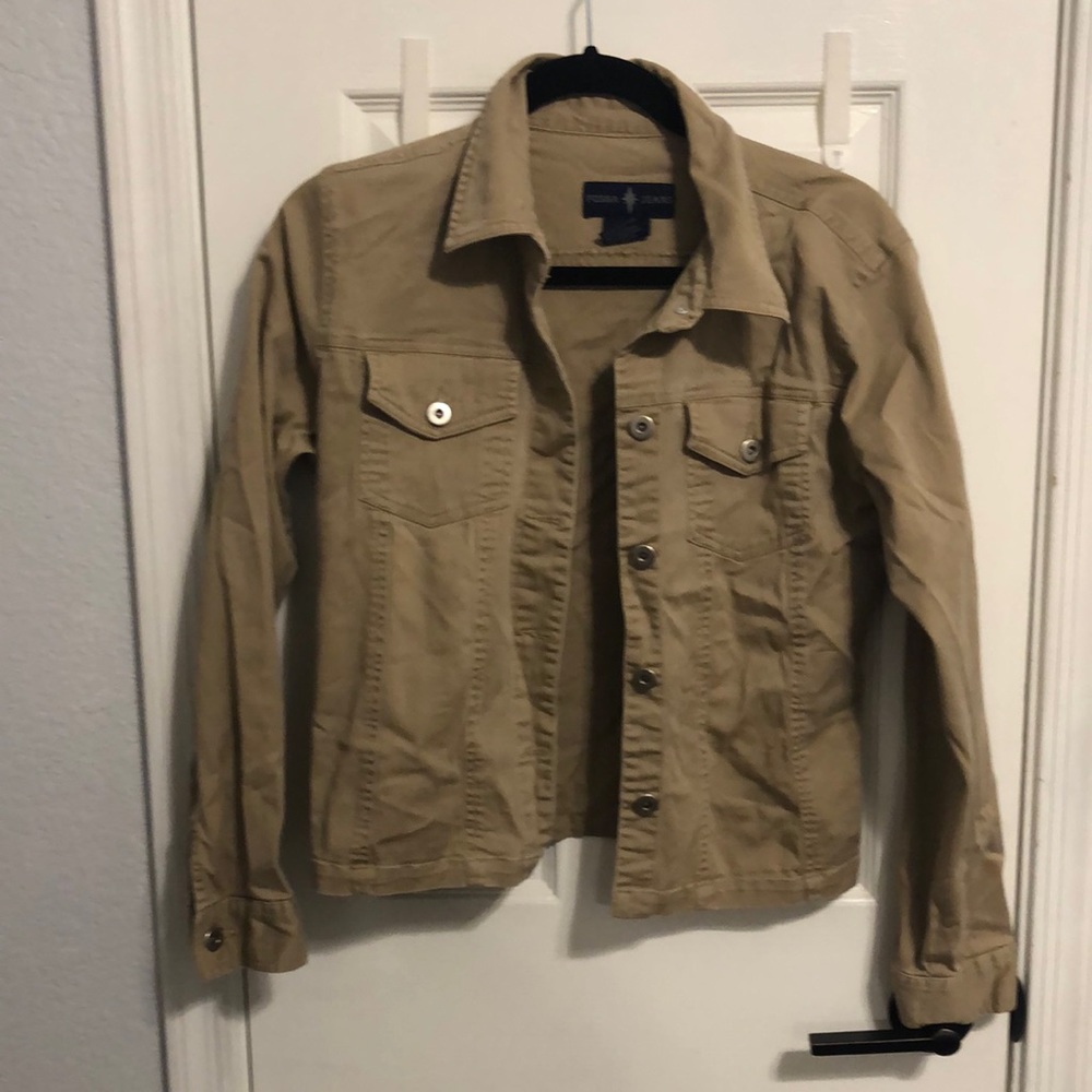 Women’s Tan/Brown Jean Jacket